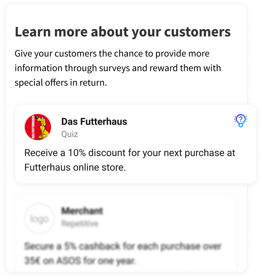 Learn more about your customers